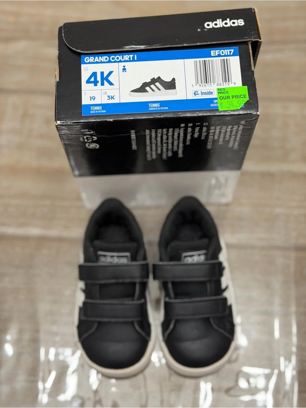 ADIDAS Grand Court Toddler Shoe